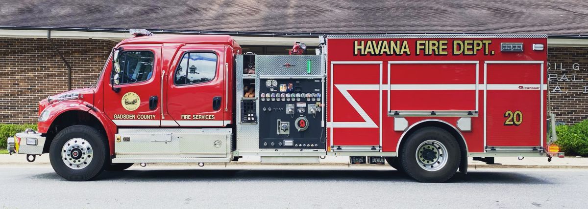 Havana Volunteer Fire Truck